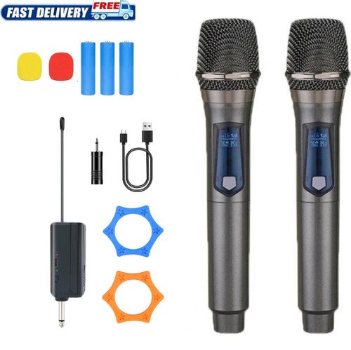 2pcs handheld mic wireless - mic,