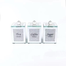 Tea Coffee Suger Canisters Set