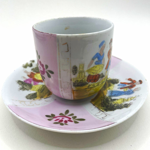 Antique german roschütz cup - german,