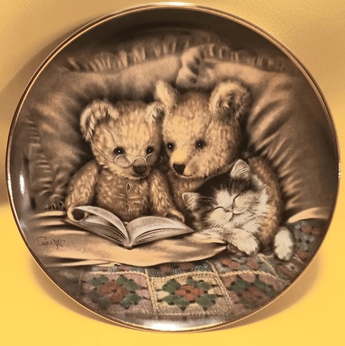 Bedtime story collector plate - bedtime,
