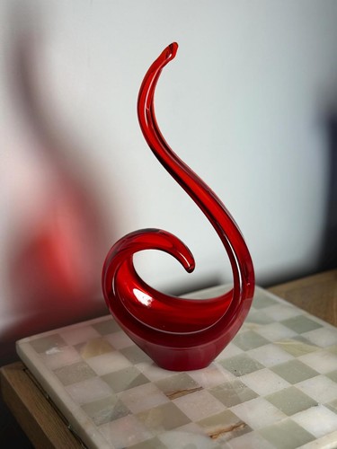 Vintage red murano - vintage, style