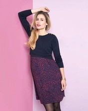 Seraphine Navy Knit Jumper