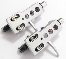 2 Technics Headshells, 2 Ortofon OM Cartridges, 2 Stylus, Fits SL-1200 MK2 Deck