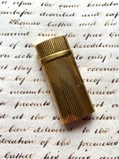 Vintage Yves Saint Laurent Gold Plated Lighter 