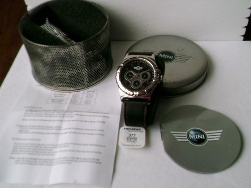 Mini bmw watch mi010 red - mini,