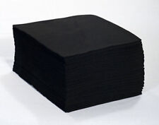 50 x Black Disposable Towels