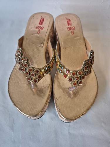 Ladies rose gold jewelled - ladies,