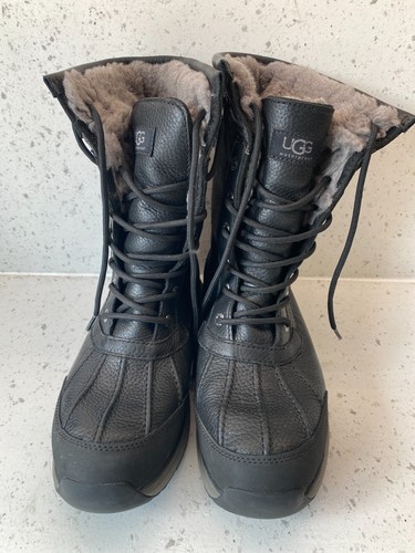 Ugg adirondack black leather - adirondack,
