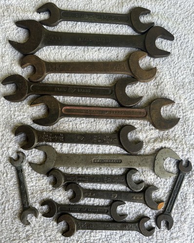 Vintage lot x13 - snail, brand