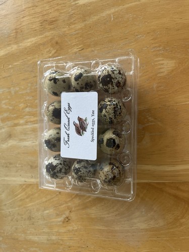 Fresh quail eggs x12 - x12, (eating