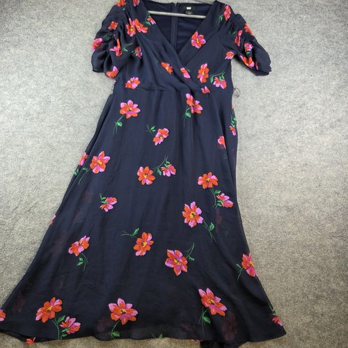 Women navy blue - navy, floral
