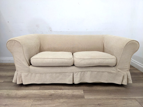 Sofa seater cream - 2, fabric