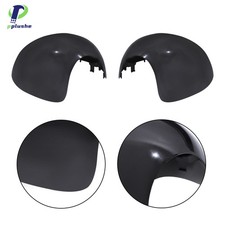 GLOSS BLACK DOOR SIDE WING MIRROR COVER CAP FOR BMW MINI R55 R56 R57 2007-2015