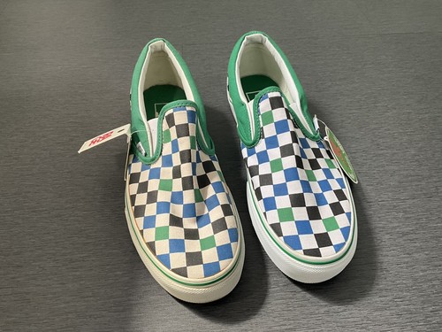 Vans blu blk grn - vans, blu/blk/grn/wht
