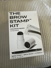 The Brow Stamp Kit Dark Brown