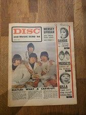 Disc and Music Echo June 11th 1966 The Beatles Butch Cover