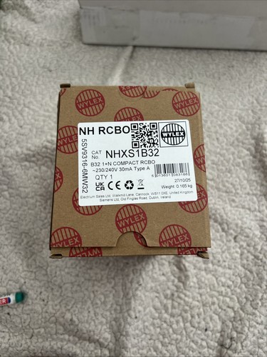 Wylex rcbo nhxs1b32 - rcbo, 230/240v