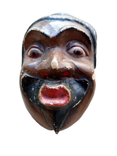 Indonesian wooden mask topèng - indonesian,