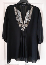 M&S Collection Sheer Tunic Top