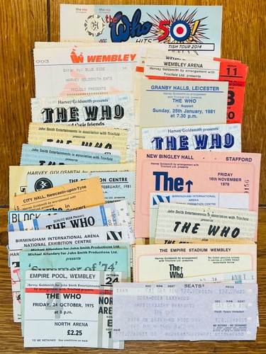 The who original concert - original,