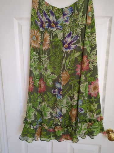 Oilily silk skirt - skirt, 36