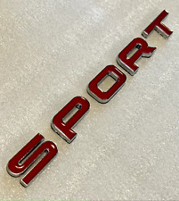 NEW RED GLOSS CHROME RANGE