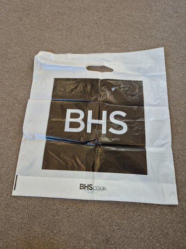 Bhs vintage plastic carrier - bhs,
