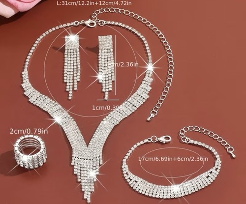 Tassel necklace earrings - necklace,,