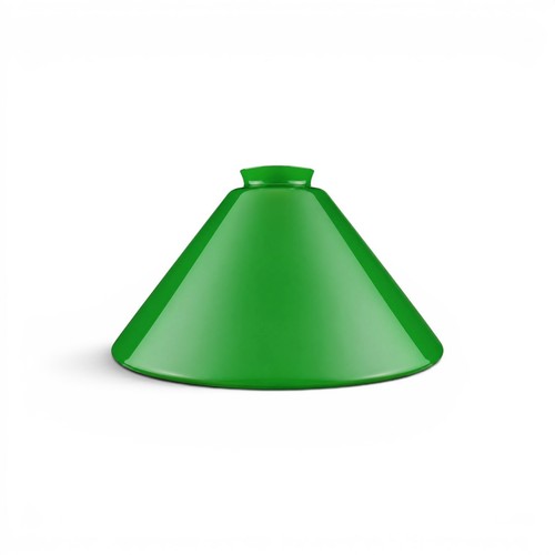 245mm green coolie shade with - 245mm,