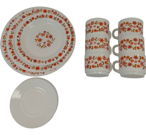 Arcopal floral pattern - arcopal,