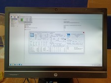 HP Compaq Elite Core i5-3470 8300 23" AIO PC 8GB RAM. Screen Burn. No Caddy