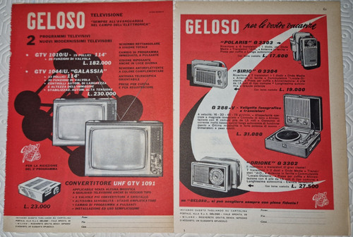 Old advert jealous radio - radio, tv