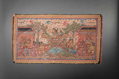 Large temple painting - large,