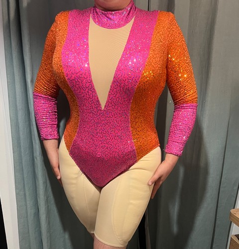 Orange and pink drag - orange, queen