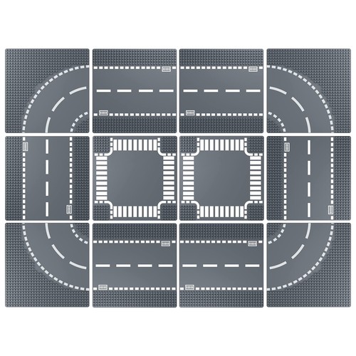 Road base plates for city - road,