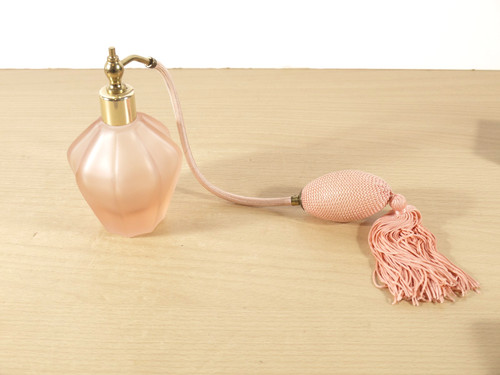 Vintage perfume bottle pink - perfume,