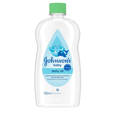 Johnson essentials baby oil - essentials,