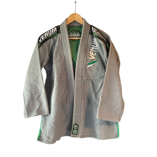 Venum elite bjj jacket - gi, grey