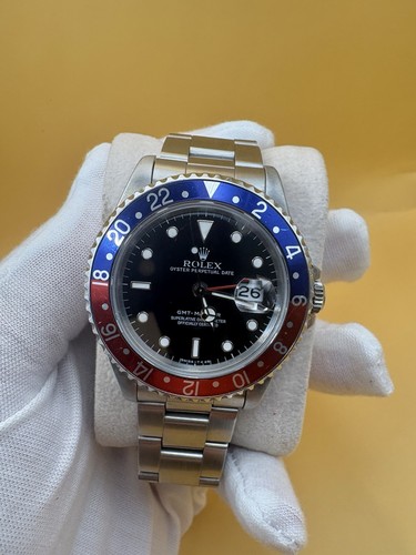 Rolex gmt master pepsi - master, 16700