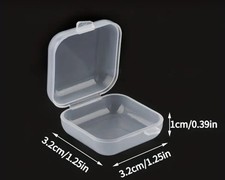 20 Mini Clear Plastic Small