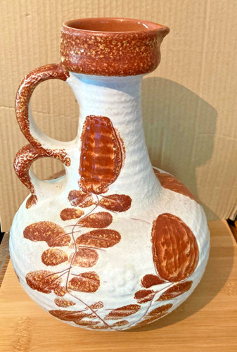 German handled jug - german, mid
