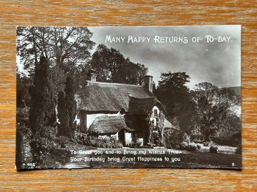 Edwardian birthday greetings - edwardian,