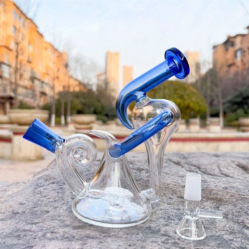 Heavy glass bong - 6.7'',