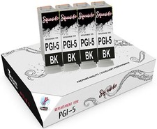 4 Black Ink Cartridge for Canon PIXMA iP4200 iP4300 iP4500 MP500 MP610 MP810