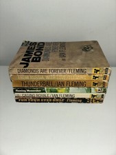 6 X Vintage Pan James Bond Ian