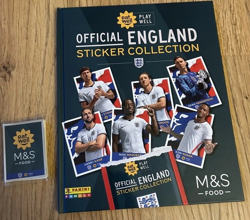 Panini england sticker - panini, m&s