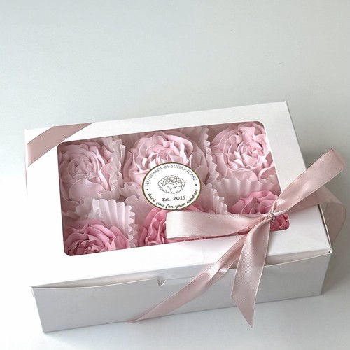 Edible peonies flowers cake - flowers,