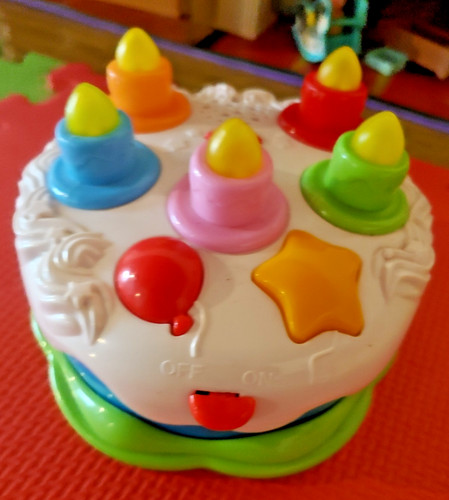 Leap frog counting - leap, candles