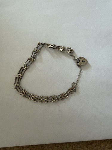 Silver gate bracelet - gate,