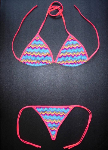 Vibrant string bikini set - vibrant,